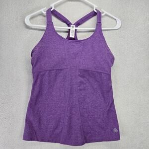 Athleta Tank Top Womens S Purple Workout Gym Active Wear Athleisure Yoga Running